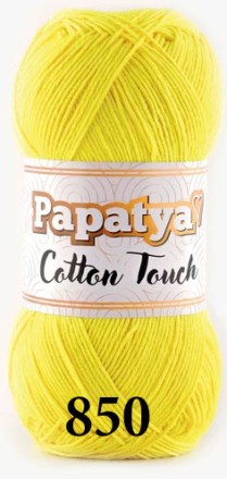 Пряжа Kamgarn Cotton Touch Papatya