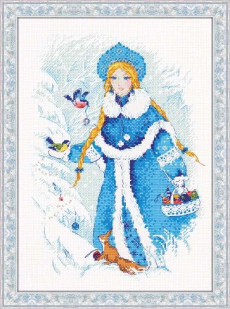 Набор для вышивания Риолис 1415 Снегурочка, 22*31 см