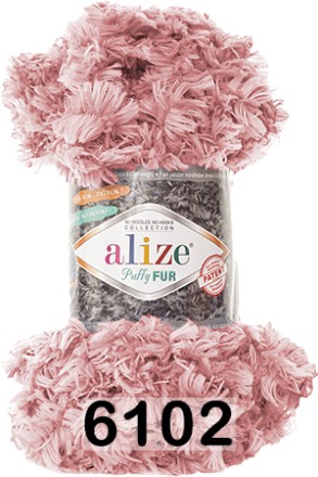 Пряжа Alize Puffy Fur