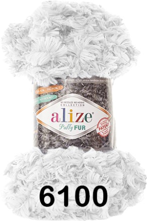 Пряжа Alize Puffy Fur
