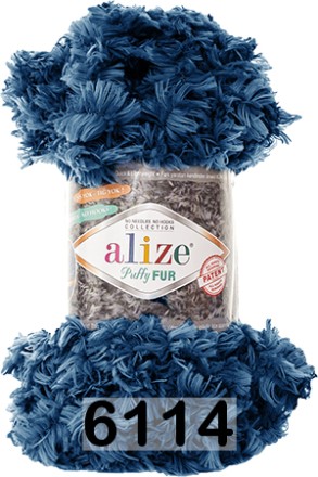 Пряжа Alize Puffy Fur