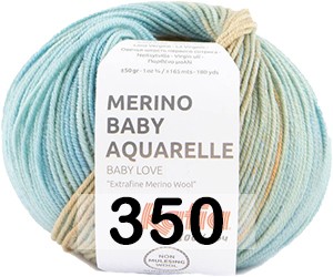 Пряжа Katia MERINO BABY AQUARELLE