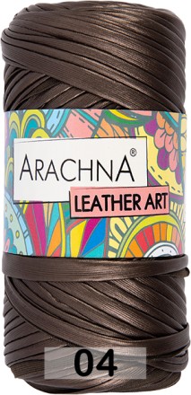 Пряжа Arachna Leather Art