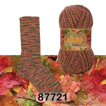 87721 РОЗОВО-ЗЕЛЕНО-ОРАНЖ