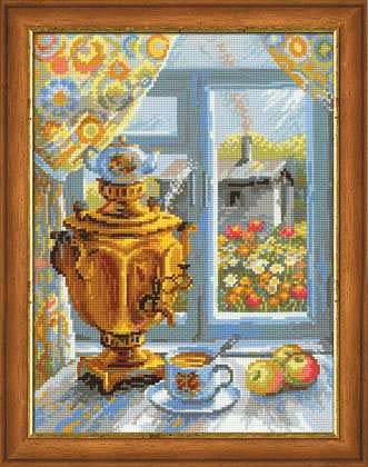 Набор для вышивания Риолис 1145 Самовар, 30*40 см