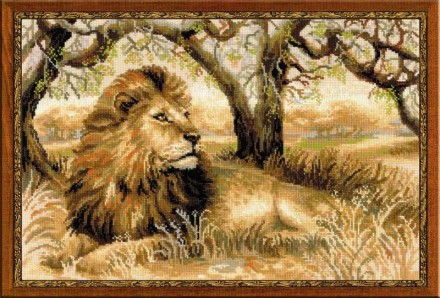 Набор для вышивания Риолис 1261 Царь зверей, 60*40 см