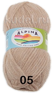 Пряжа Alpina Alpaca Trenza
