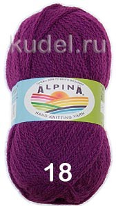 Пряжа Alpina Alpaca Trenza
