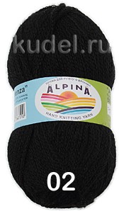 Пряжа Alpina Alpaca Trenza