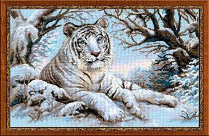Набор для вышивания Риолис 1184 Бенгальский тигр, 60*40 см
