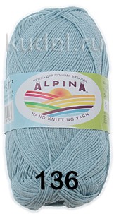Пряжа Alpina Sati
