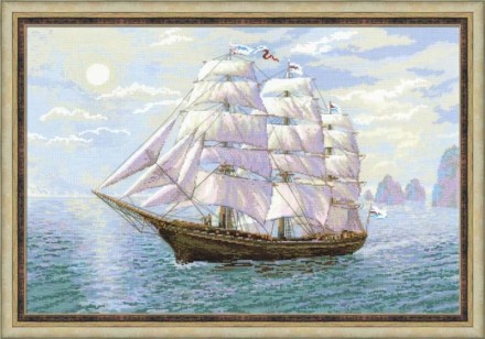 Набор для вышивания Риолис 1356 Попутный ветер, 60*40 см