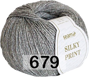 Пряжа Сеам Silky print