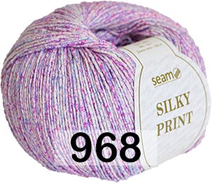 Пряжа Сеам Silky print