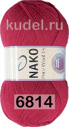 Пряжа Nako Pure Wool 3.5