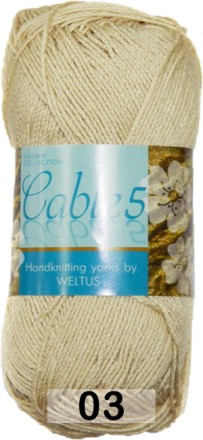 Пряжа Weltus Cable 5