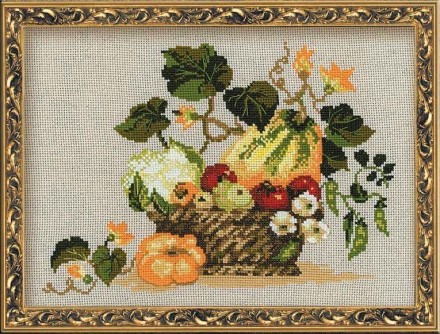 Набор для вышивания Риолис 1076 Натюрморт с кабачком, 40*30 см