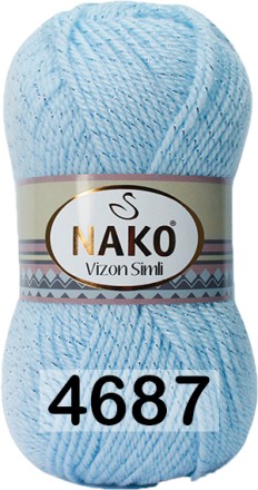 Пряжа Nako Vizon Simli