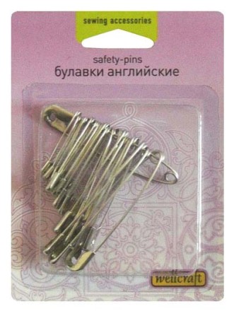 БУЛАВКИ БЕЗОПАСНЫЕ 20ШТ