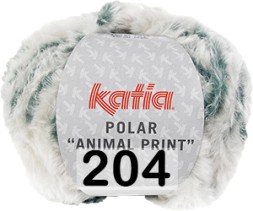 Пряжа Katia Polar Animal Print