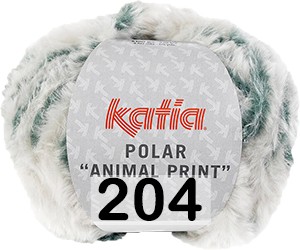 Пряжа Katia Polar Animal Print