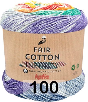 Пряжа Katia Fair Cotton Infinity