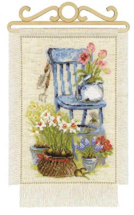Набор для вышивания Риолис 1656 Дача. Весна, 20*30 см