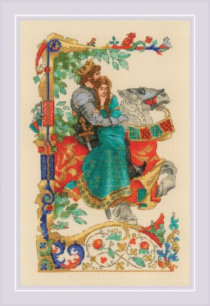 Набор для вышивания Риолис 1924 Баллада о любви, 25*40 см