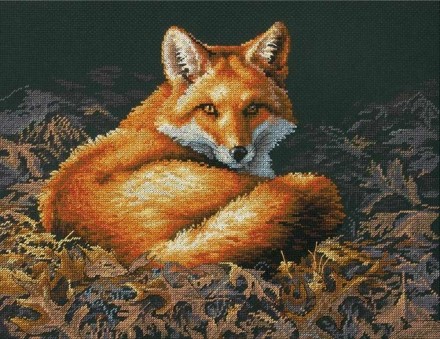 Набор для вышивания Dimensions 35318-70-Dms Sunlit Fox, 