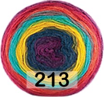213 БАКЛ-ЖЕЛТ БИРЮЗ-КРАСН.