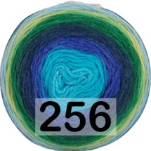 256 СВ.БИРЮЗ СИН-ЗЕЛЕН