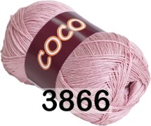 3866 ПЫЛЬНО-РОЗОВЫЙ