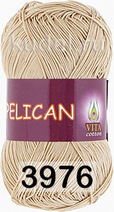 Пряжа Vita cotton Pelican