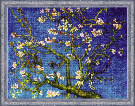 Набор для вышивания Риолис 1698 цветущий миндаль, 40*30 см