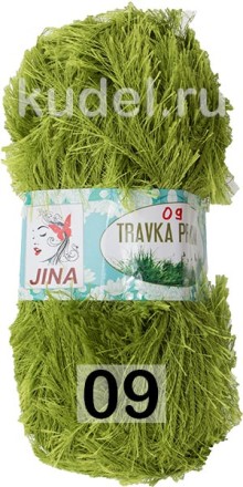 Пряжа Jina Travka Premium