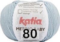 Пряжа Katia Merino Baby
