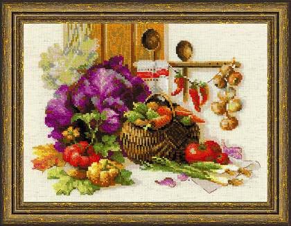 Набор для вышивания Риолис 1544 Богатый урожай, 40*30 см