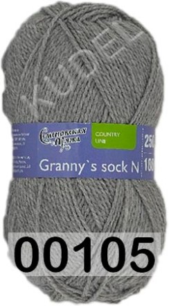 Пряжа Семеновская Grannys sock N / Бабушкин носок Н