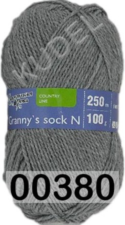 Пряжа Семеновская Grannys sock N / Бабушкин носок Н