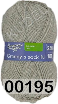 Пряжа Семеновская Grannys sock N / Бабушкин носок Н