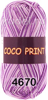 Пряжа Vita cotton Coco Print