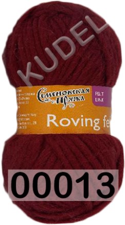 Пряжа Семеновская Roving felt / Валя