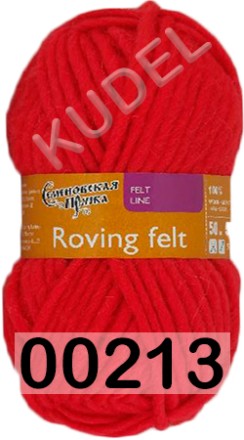 Пряжа Семеновская Roving felt / Валя