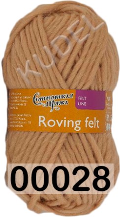 Пряжа Семеновская Roving felt / Валя