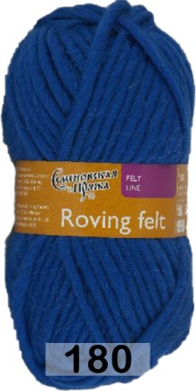 Пряжа Семеновская Roving felt / Валя