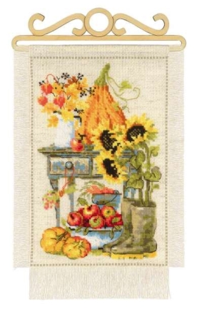 Набор для вышивания Риолис 1657 Дача.осень, 20*30 см