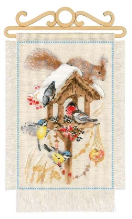 Набор для вышивания Риолис 1751 Дача. Зима, 20*30 см