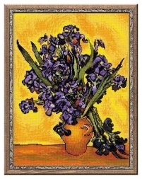 Набор для вышивания Риолис 1087 Ирисы, 30*40 см