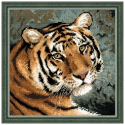 Набор для вышивания Риолис 1282 Амурский тигр, 40*40 см