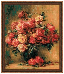 Набор для вышивания Риолис 1402 Букет роз, 40*48 см